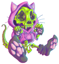Load image into Gallery viewer, ToeBuddies &quot;Bonesy&quot; Sticker