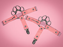 Load image into Gallery viewer, ToeBeanies Pink Sock Garters