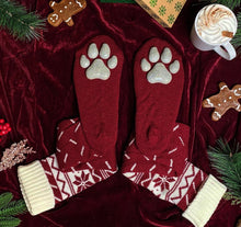 Load image into Gallery viewer, LIMITED EDITION &quot;Silver Bells&quot; ToeBeanies on Sweater Socks